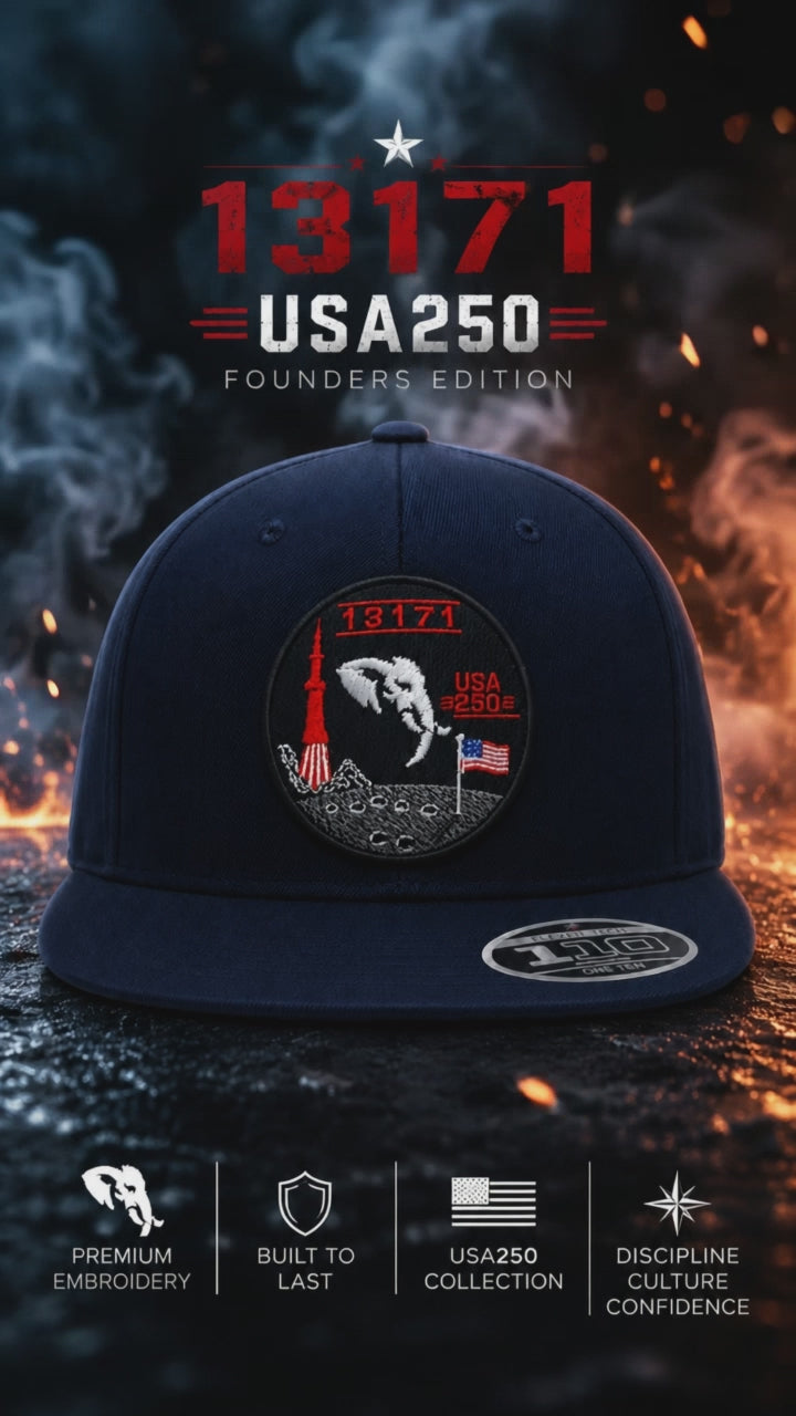 SUMMER SALE USA 250 • 13171 Apollo Mission Snapback Hat